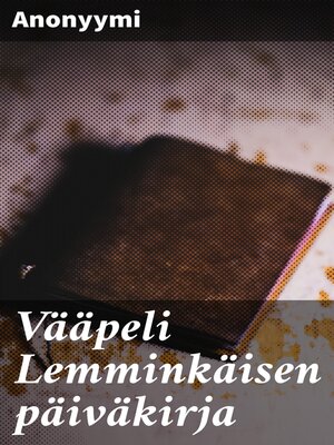 cover image of Vääpeli Lemminkäisen päiväkirja